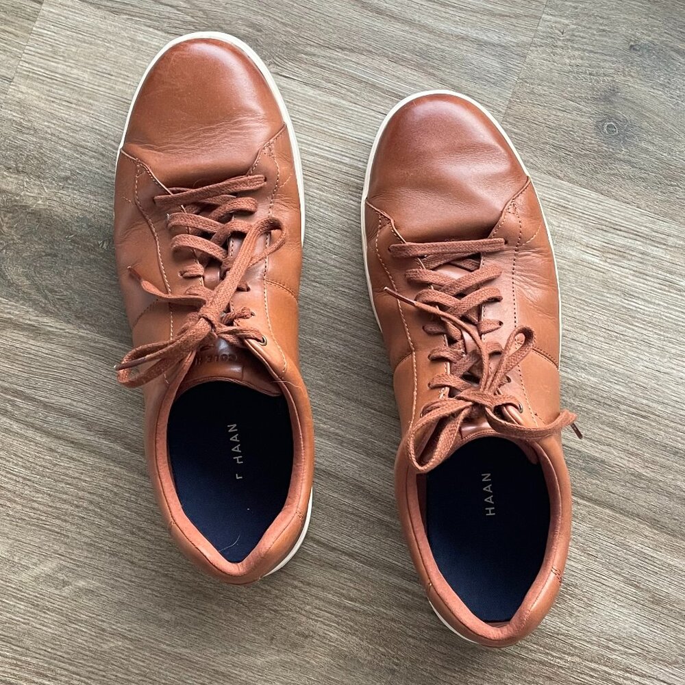 Cole Haan British Tan Mens Sneaker  12 M  $28